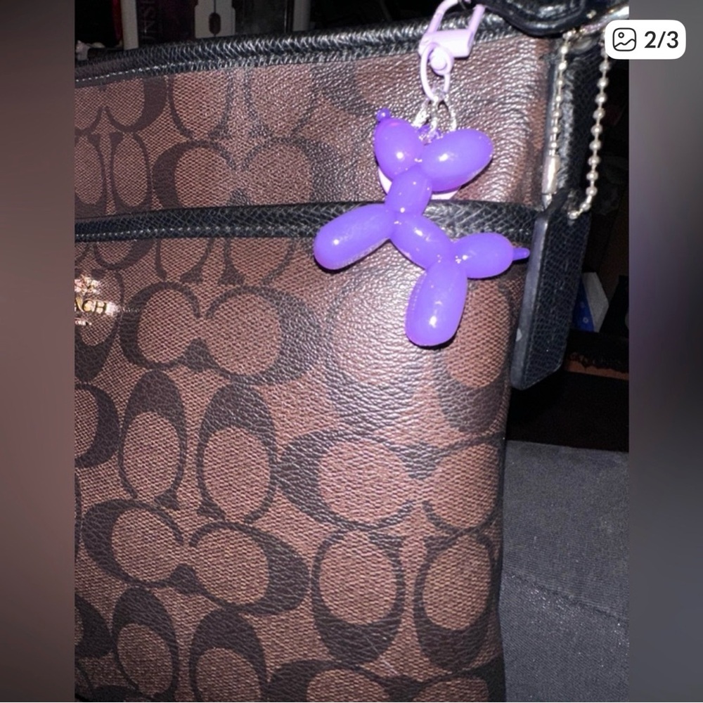 NWOT Dog shape Purse Charm or Keychain in different colors